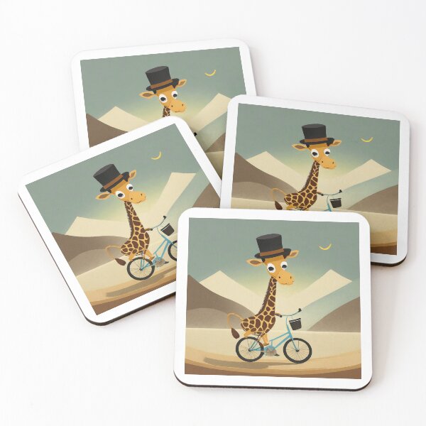 Item preview, Bicycle Giraffe Safari designed and sold by omerfdln34.