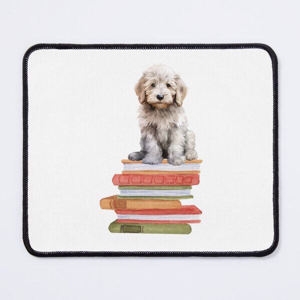Item preview, Komondor Puppy And Books designed and sold by TheAnimalZ00.