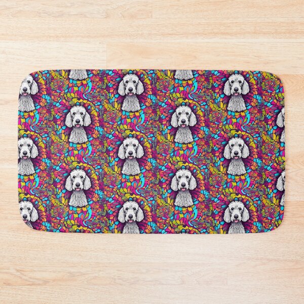 Item preview, Psychedelic Bedlington Terrier designed and sold by Fredster1966.