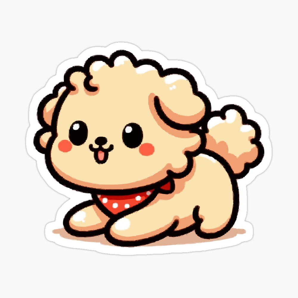 Dog drawing/ Dog cartoon Poster