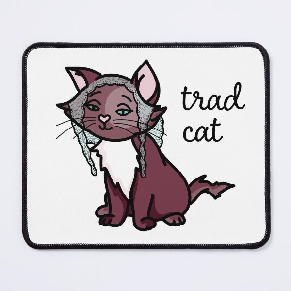 Item preview, Trad Cat designed and sold by AmanitaCrafts.