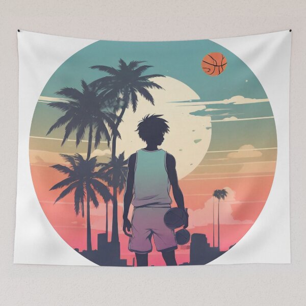 Item preview, Street Hoops at Sunset designed and sold by StellarValor.