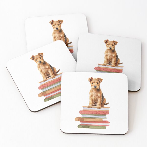 Item preview, Lakeland Terrier Puppy And Books designed and sold by TheAnimalZ00.