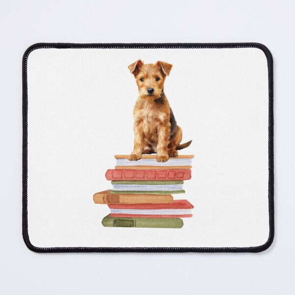 Item preview, Lakeland Terrier Puppy And Books designed and sold by TheAnimalZ00.