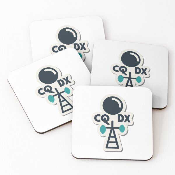 Item preview, CQ DX Ham Radio Minimalist Morse Code Design designed and sold by NiftyWrx.