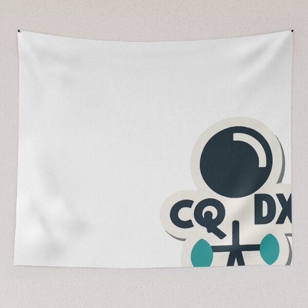 Item preview, CQ DX Ham Radio Minimalist Morse Code Design designed and sold by NiftyWrx.