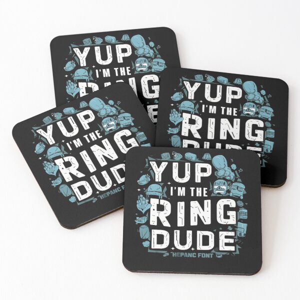 Item preview, Yup I'm The Ring Dude T-shirt/Hoody/Phone case designed and sold by justforyou2024.