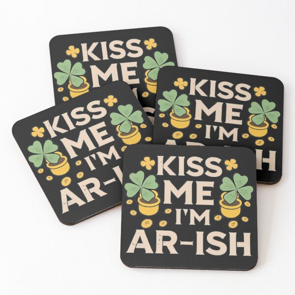 Item preview, Kiss me I'm AR-ish in style pot of gold designed and sold by Pawel Oska.