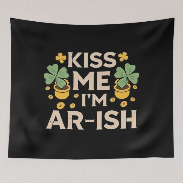 Item preview, Kiss me I'm AR-ish in style pot of gold designed and sold by Pawel Oska.