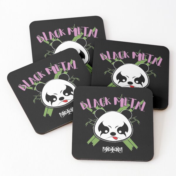 Item preview, Panda de metal negro designed and sold by EddieBalevo.