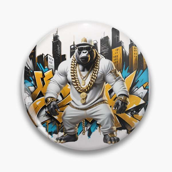 Item preview, Cool Urban Gorilla, Graffiti  designed and sold by DMiracleStore.