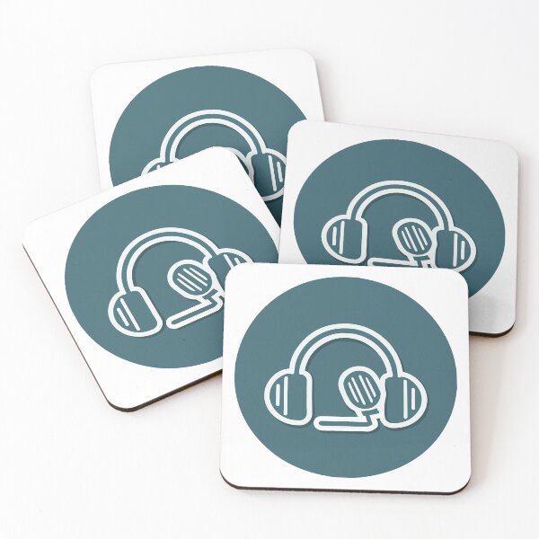 Item preview, Ham Radio Operator Headset and Microphone Icon designed and sold by NiftyWrx.