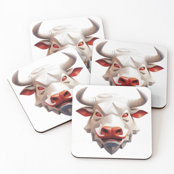 Artikelvorschau, 3D-Cartoon-Stier, Logo, Aufkleber, Wandkunst, Kunstdrucke und mehr entworfen und verkauft von Kevin Lou.