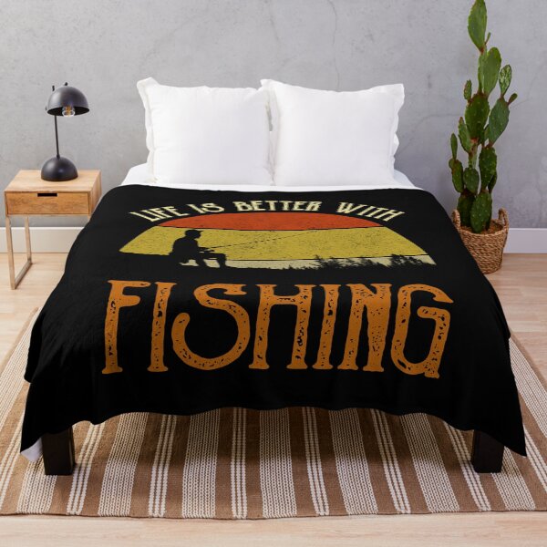 Item preview, Life Is Better With Fishing designed and sold by Cat Lady Designs.