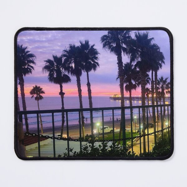 Item preview, OCEANSIDE PIER AFTER SUNSET 4 designed and sold by Tammera.