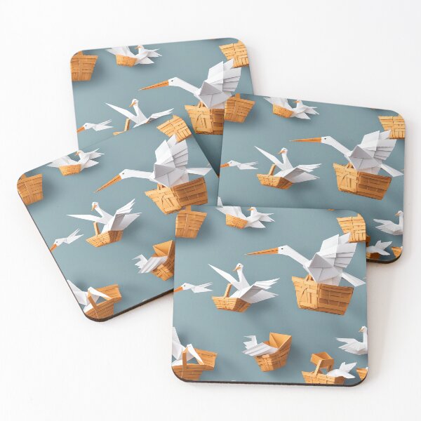 Item preview, Origami Art - Skyborne Deliverers: Storks on a Mission  designed and sold by ArtfulFolds.