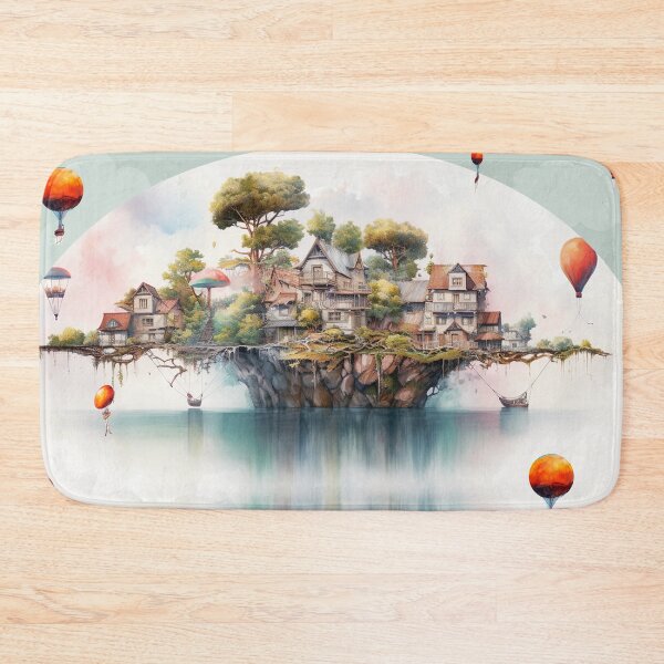 Item preview, weird world fantasy surreal fairy tale land,  designed and sold by LorrieBee.