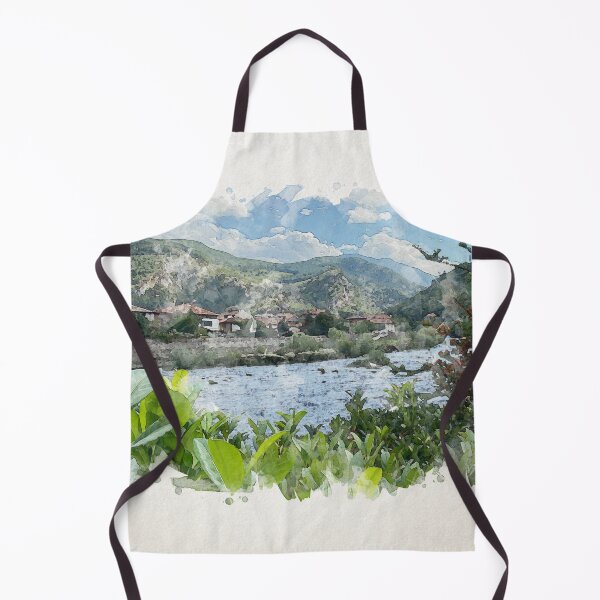 Item preview, Bulgaria mountains designed and sold by Julia's Print Studio .