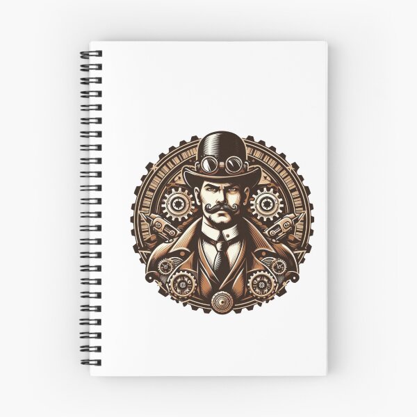 Item preview, Steampunk Victorian Man (White Background) designed and sold by MusesWhispers.