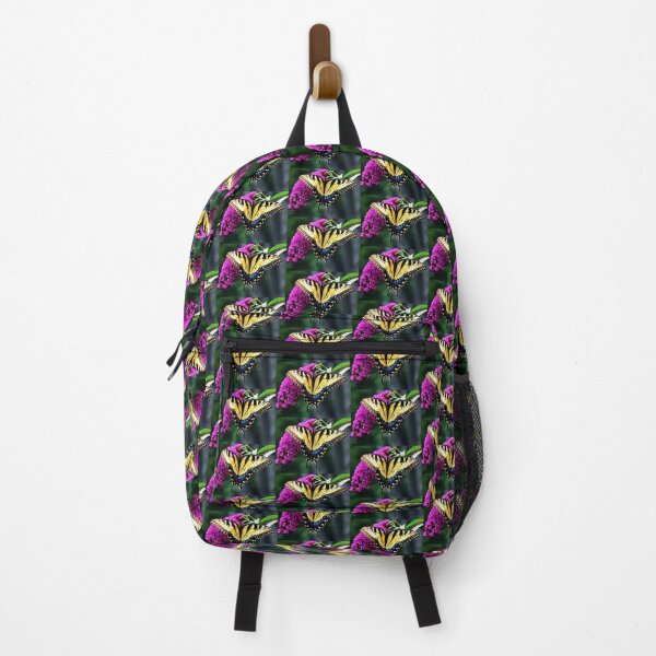 Item preview, #140 Tiger Swallowtail On Butterfly Bush designed and sold by MyInnereyeMike.