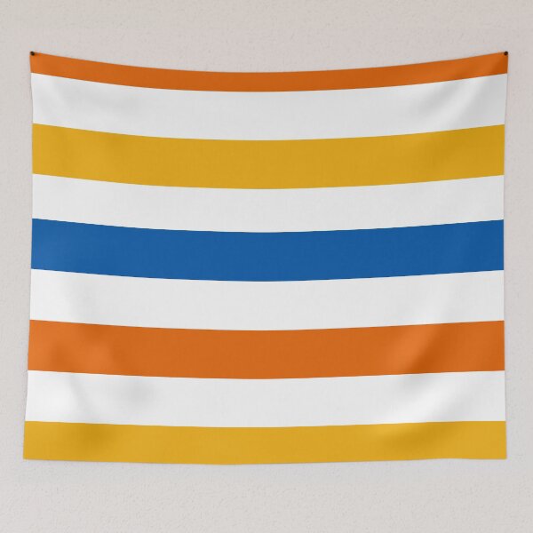 Item preview, Retro vintage color stripes - orange yellow brown designed and sold by TalBright.