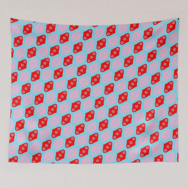 Item preview, Red & Pink Chinese Lantern Symbol Alternating Supreme Templates designed and sold by Alchemy-A-La-G.