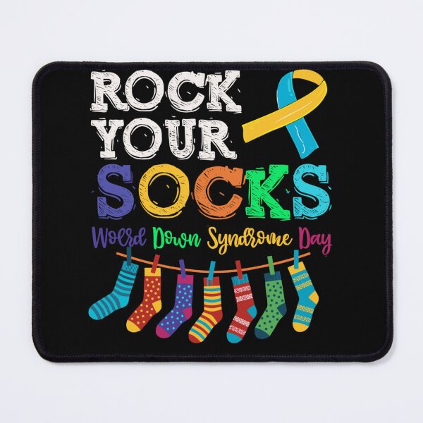 Item preview, Rock your Socks world down syndrome day awareness Tee For Men Women Kids designed and sold by ShopDirectHome.