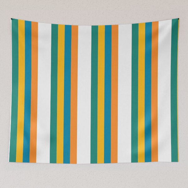 Item preview, Retro vintage color stripes designed and sold by TalBright.