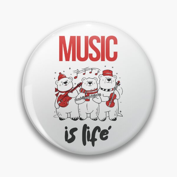 Item preview, Arctic Symphony: Trio of Musical Polar Bears designed and sold by NatureStyle555.