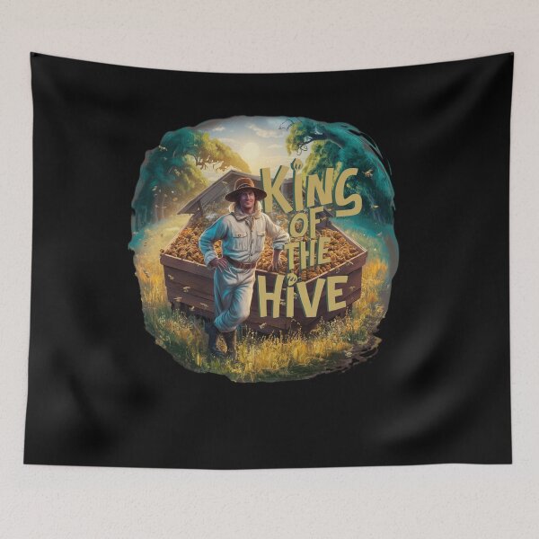 Item preview, Funny Beekeeper Art For Men Dad Bee Hive Honey Beekeeping designed and sold by woormle.