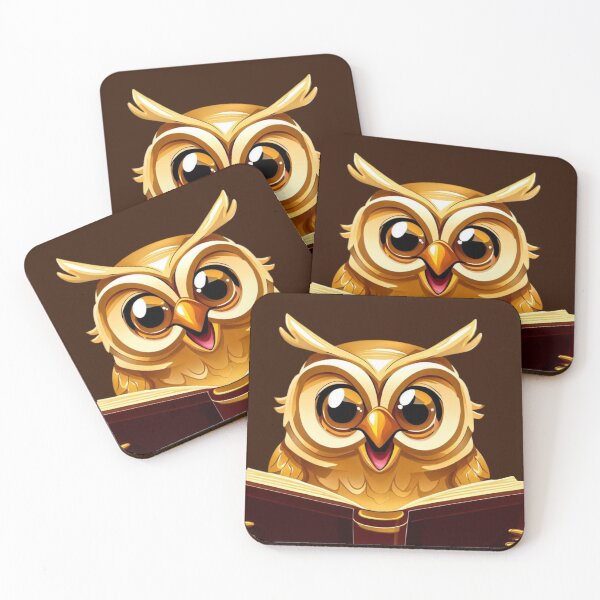 Item preview, GOLDEN LIBRARY OWL designed and sold by Ciervo Primavera.