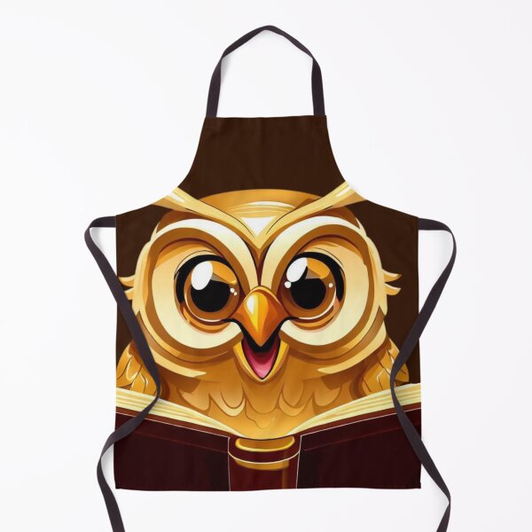 Item preview, GOLDEN LIBRARY OWL designed and sold by Ciervo Primavera.