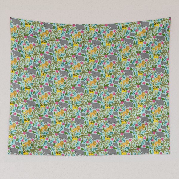 Item preview, Safari Fun Too Seamless Pattern designed and sold by Cedarrue.