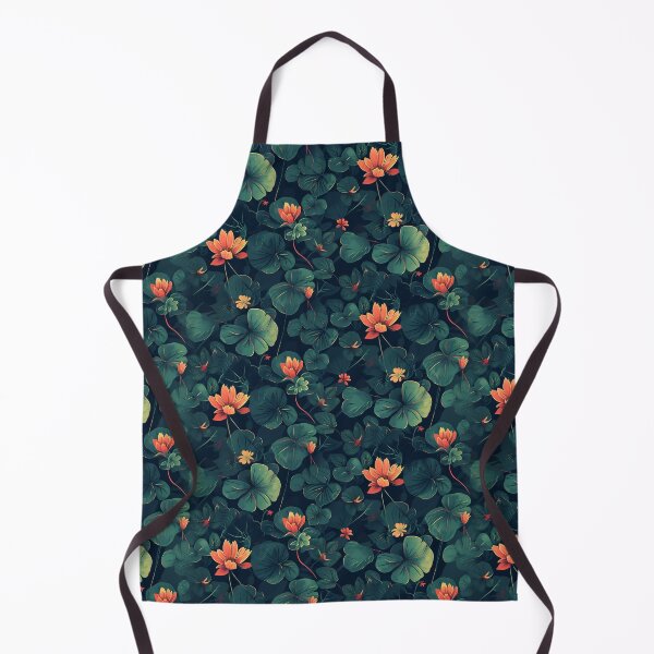 Item preview, Dreamscapes in Indigo: Breathtaking Illustrated Pattern designed and sold by meowjourney.