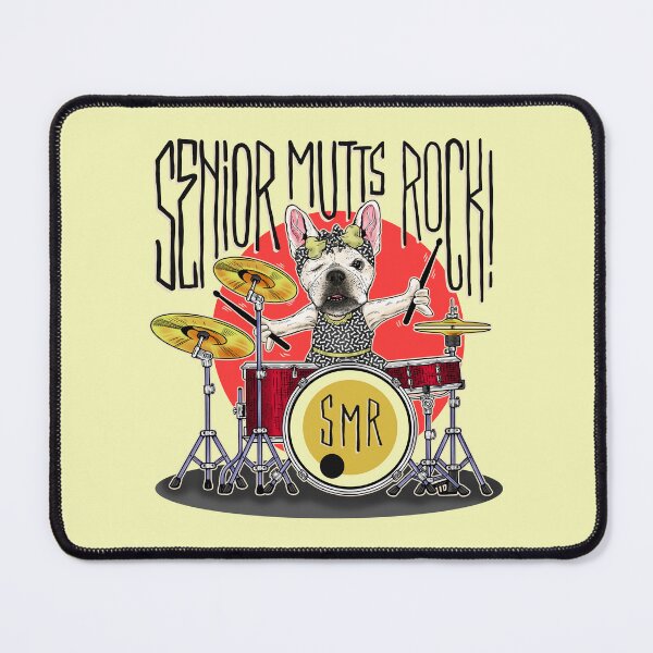 Item preview, Junebug with Senior Mutts Rock! designed and sold by WaitIsThisArt.