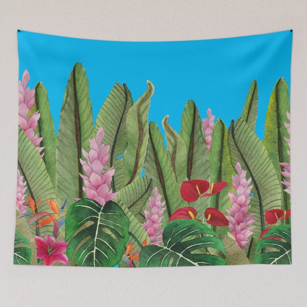 Item preview, Tropical Flowers Spring/Summer 2024 Collection designed and sold by CATERINAandCO.