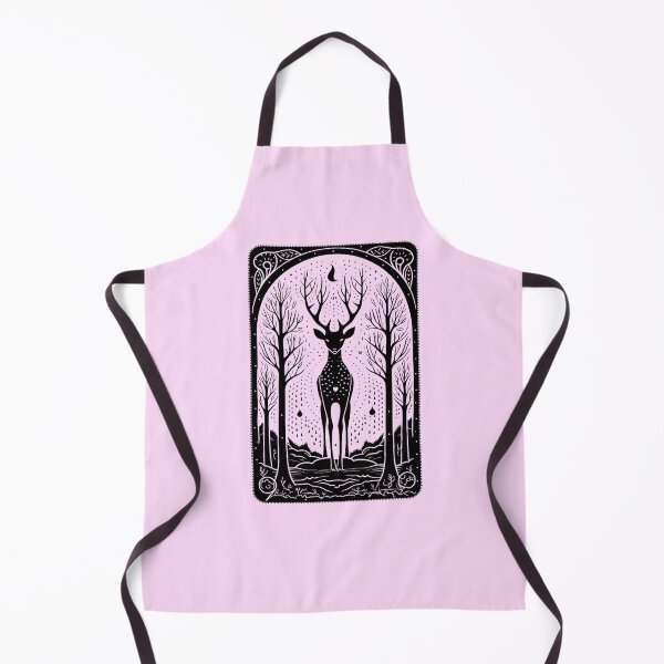 Item preview, Woodland Lover Deer Tarot Card designed and sold by Weirdanya.