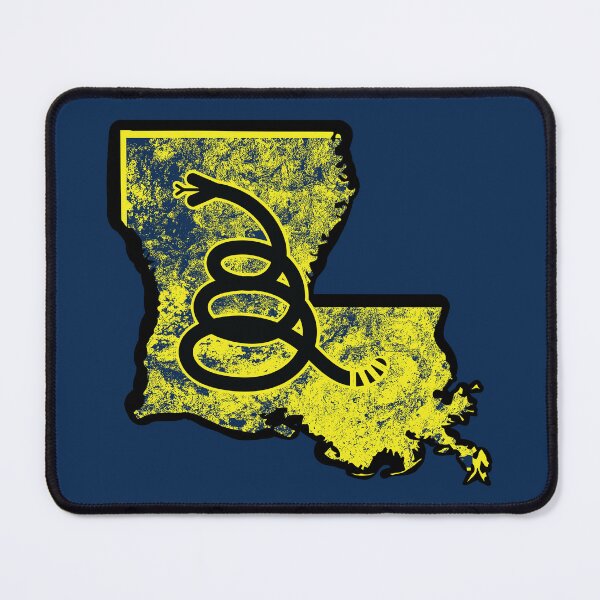 Item preview, DONT TREAD ON ME - Modern Gadsden Snake Flag LOUISIANA designed and sold by pelagio.