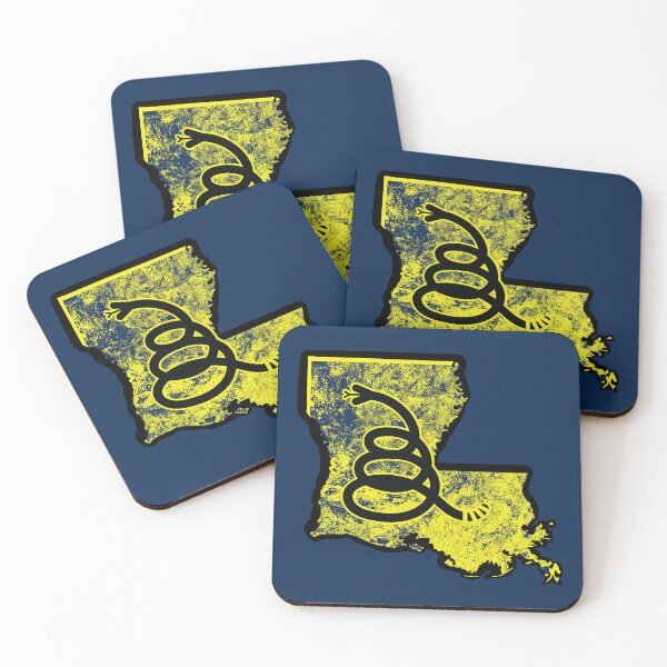 Item preview, DONT TREAD ON ME - Modern Gadsden Snake Flag LOUISIANA designed and sold by pelagio.