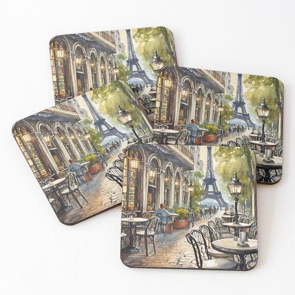 Item preview, Parisian Cafe Chic V2 designed and sold by HeyYau.