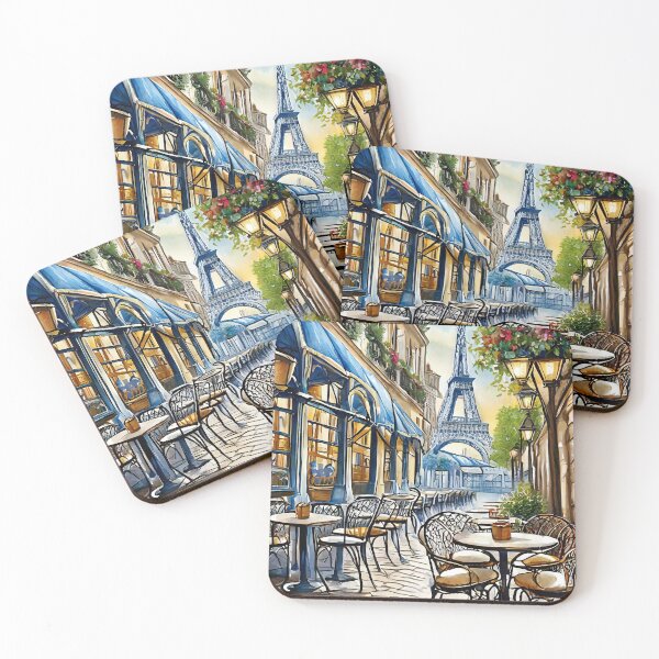 Item preview, Parisian Cafe Chic V4 designed and sold by HeyYau.