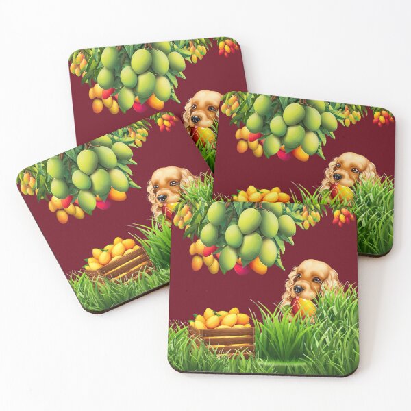 Item preview, COCKER SPANIEL DOG EATING WIZARDS. designed and sold by Ciervo Primavera.