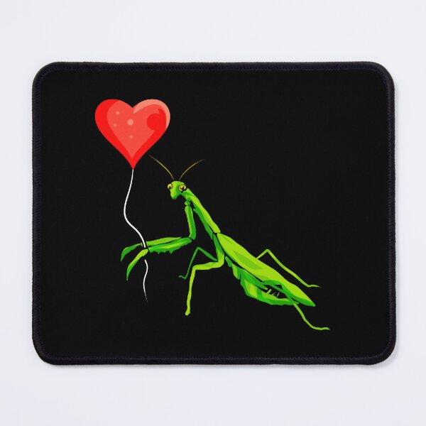 Item preview, Praying Mantis Heart Balloon Insect Bug Lover  designed and sold by BarlowAnnika.