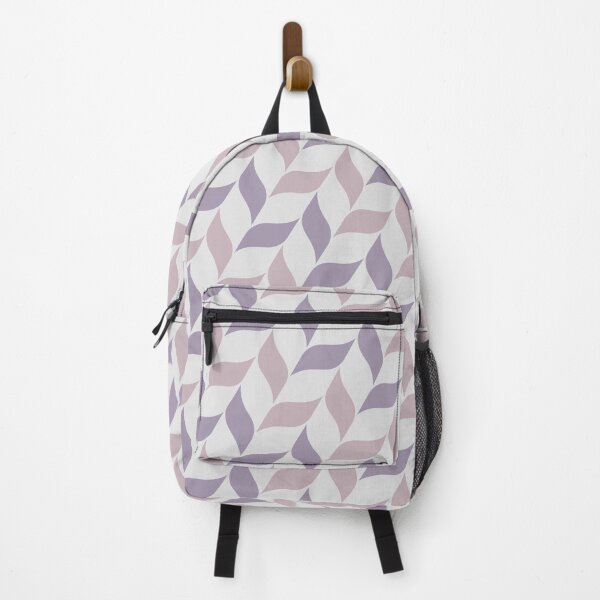 Item preview, Soft Pastel Purple & Pink Leaves Grey Supreme Templates designed and sold by Alchemy-A-La-G.