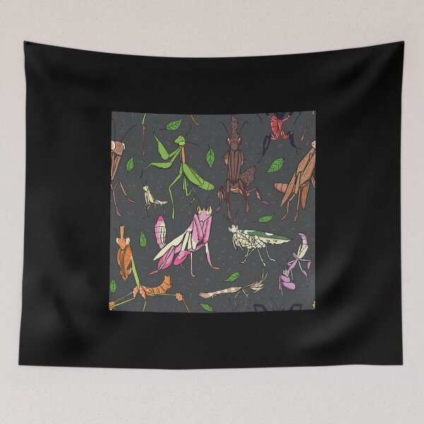Item preview, praying mantis pattern designed and sold by BarlowAnnika.