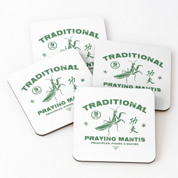 Item preview, Traditional Praying Mantis - Kung Fu inspired distressed Tee designed and sold by BarlowAnnika.