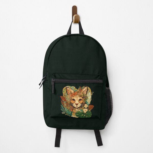 Item preview, A magnificent fennec among tropical leaves and flowers of fantastic beauty. designed and sold by Natalia-Vlad.