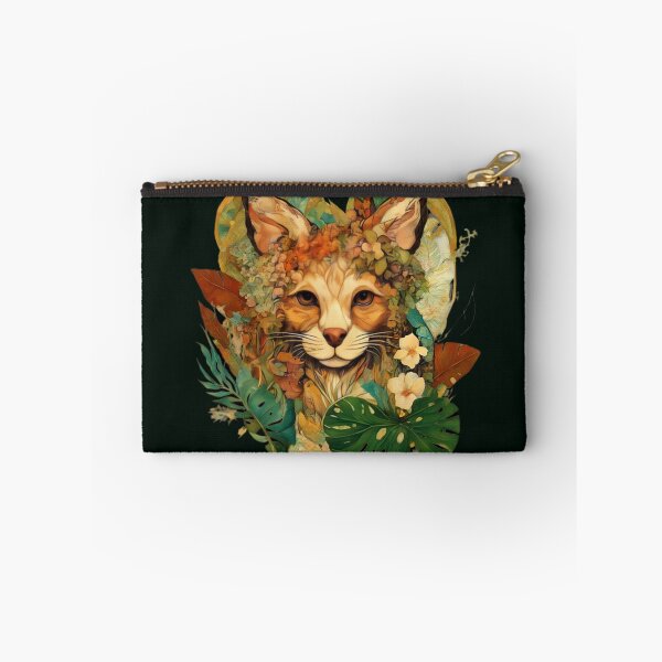 Item preview, A magnificent fennec among tropical leaves and flowers of fantastic beauty.  designed and sold by Natalia-Vlad.