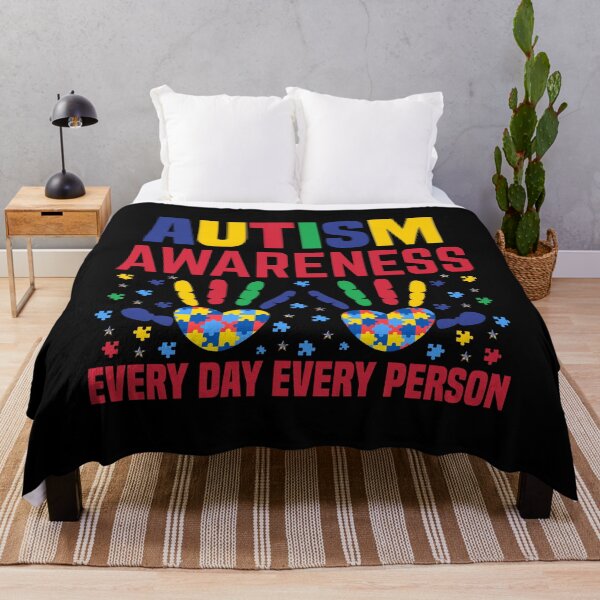 Item preview, Autism Awareness Every Day Every Person - Autistic Gril Boy  designed and sold by Smix Pixels.