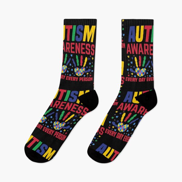 Item preview, Autism Awareness Every Day Every Person - Autistic Gril Boy  designed and sold by Smix Pixels.